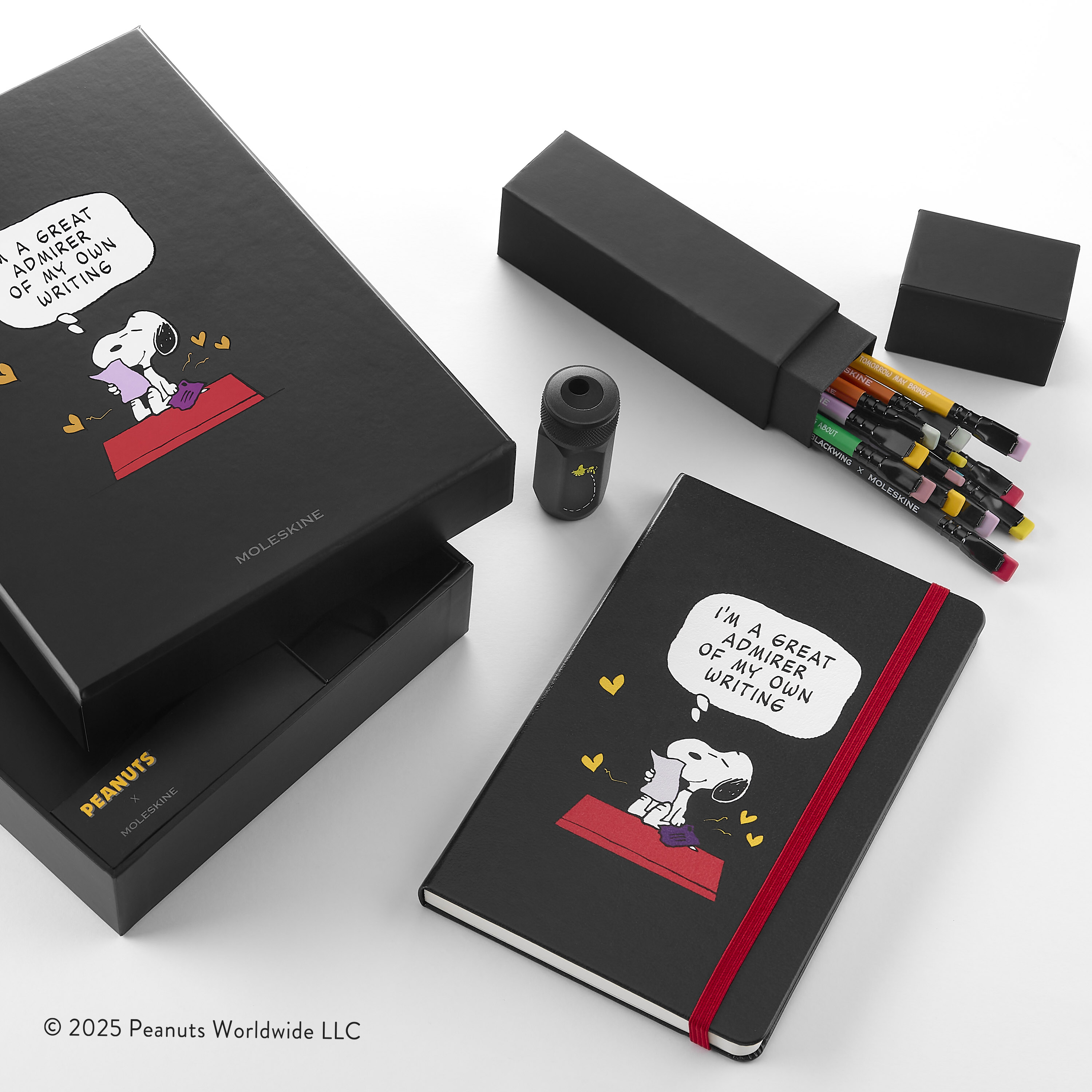 Peanuts Notebook & Blackwing Pencil Set